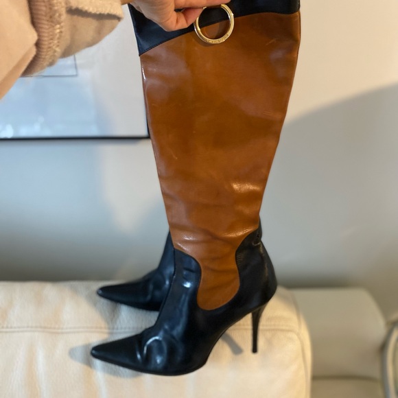 Dolce & Gabbana Shoes - Dolce & gabbana leather tall boots